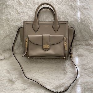 Henri Bendel beige bag